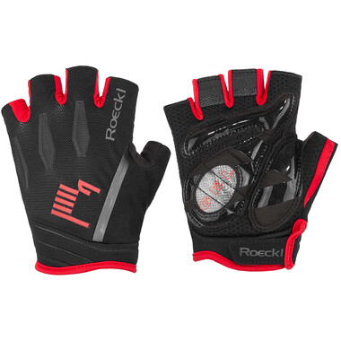 ROECKL ISERA Short Finger Gloves Black/Red 2023 0